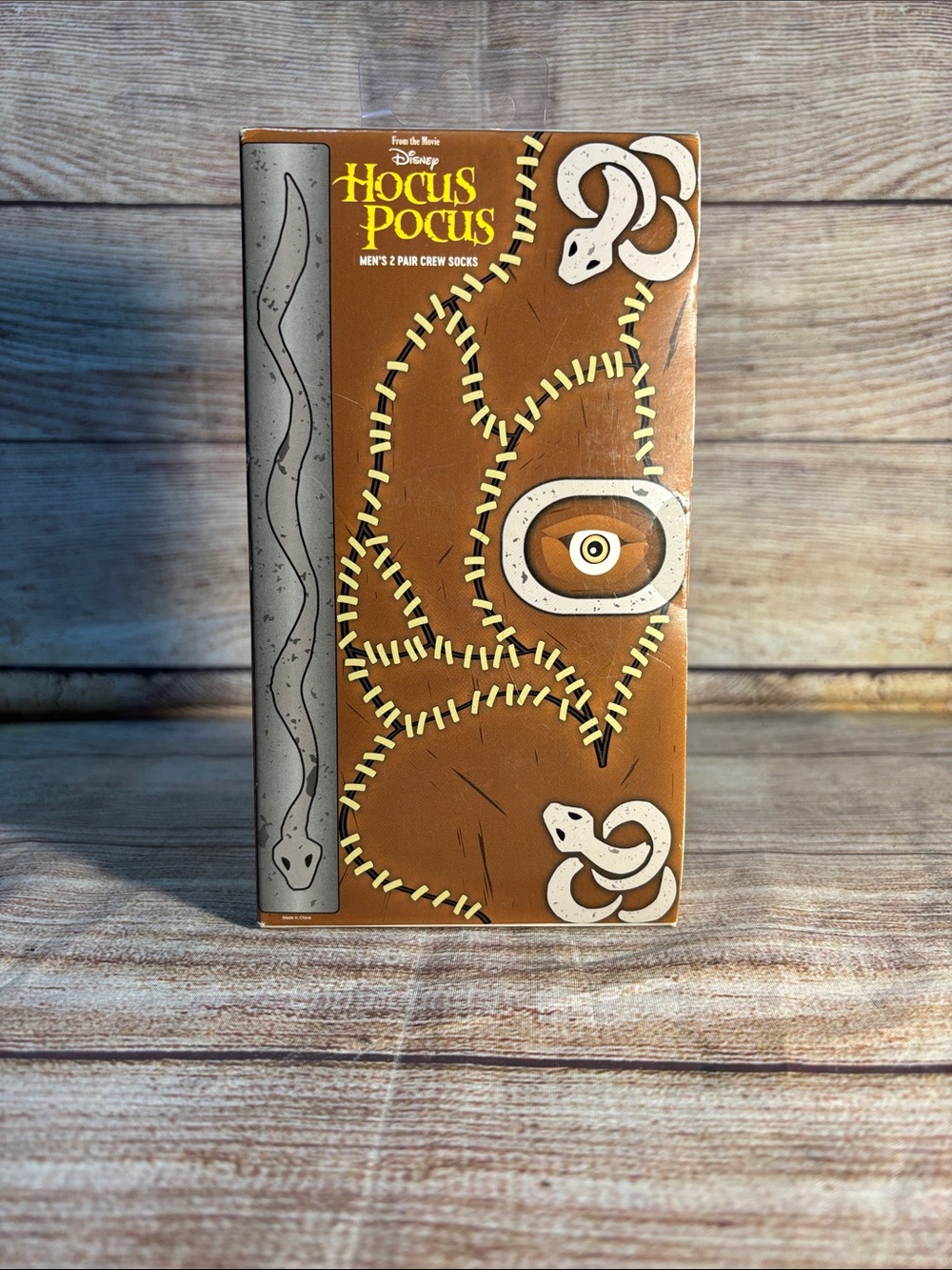 Disney Hocus Pocus Brown and White Themed Reptile Hide Decor